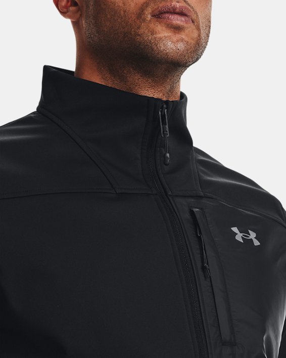 Men's UA Storm ColdGear® Infrared Shield 2.0 Jacket in Black image number 3